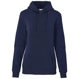 Ladies Vital Hooded Sweater Navy Front